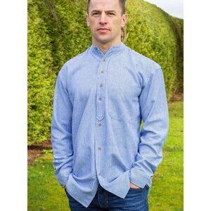 Granddad/Grandfather Collarless Shirt from Ireland Traditional Irish Civilian